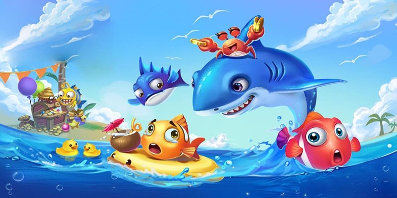 Chọn game rồi bắt đầu chơi bắn cá Vx88
